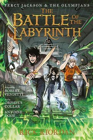 The Battle of the Labyrinth: The Graphic Novel by Robert Venditti, Rick Riordan