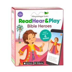 Read Hear & Play: Bible Heroes (6 Storybooks & Downloadable Apps!) by Beth Taylor, Little Grasshopper Books