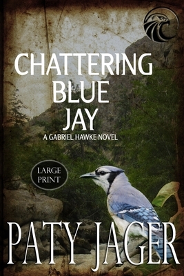 Chattering Blue Jay Large Print by Paty Jager