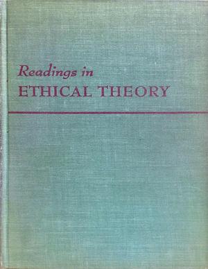 Readings in Ethical Theory by John Hospers, Wilfrid Sellars