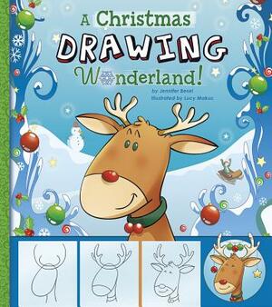 A Drawing a Christmas Wonderland: A Step-By-Step Sketchpad by Jennifer M. Besel