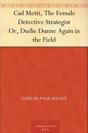 Cad Metti, The Female Detective Strategist Or, Dudie Dunne Again in the Field by Harlan Page Halsey