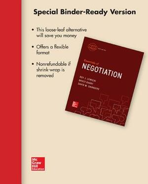Loose-Leaf for Essentials of Negotiation by Bruce Barry, Roy J. Lewicki, David M. Saunders