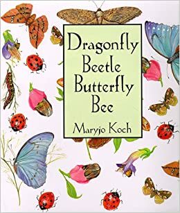Dragonfly Beetle Butterfly Bee by Maryjo Koch