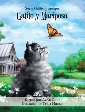 Gatito y Mariposa by Aviva Gittle