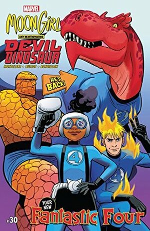 Moon Girl and Devil Dinosaur (2015-) #30 by Brandon Montclare, Natacha Bustos