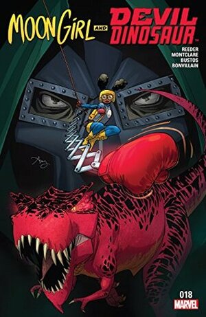 Moon Girl and Devil Dinosaur #18 by Brandon Montclare, Natacha Bustos, Amy Reeder