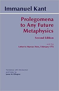 Prolegomena to Any Future Metaphysics by Immanuel Kant