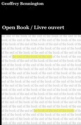 Open Book: Livre Ouvert by Geoffrey Bennington