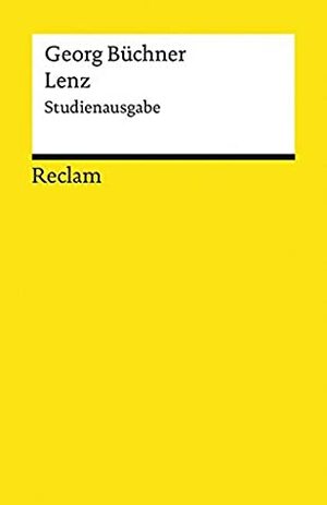 Lenz: Studienausgabe by Georg Büchner