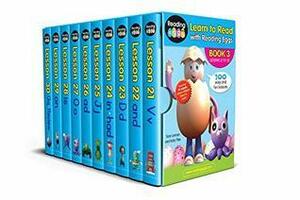 Learn to Read with Reading Eggs Box Set 3: Lessons 21–30 by Katy Pike, Sara Leman