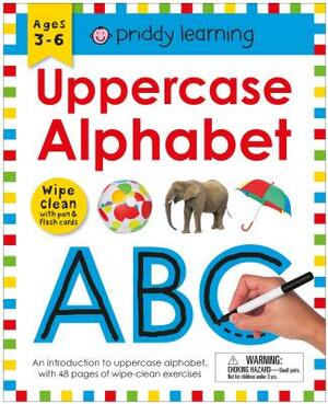 Wipe Clean Workbook: Uppercase Alphabet by Roger Priddy