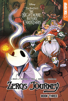 Disney Manga: Tim Burton's the Nightmare Before Christmas - Zero's Journey Graphic Novel Book 3 by D.J. Milky