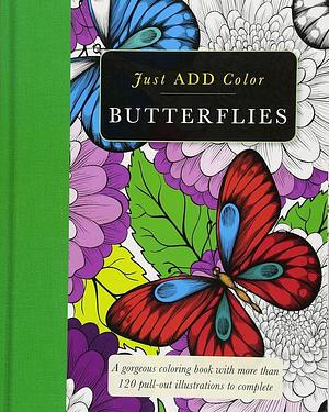 Butterflies: Gorgeous Coloring Books with More Than 120 Pull-Out Illustrations to Complete by Carlton Publishing Group