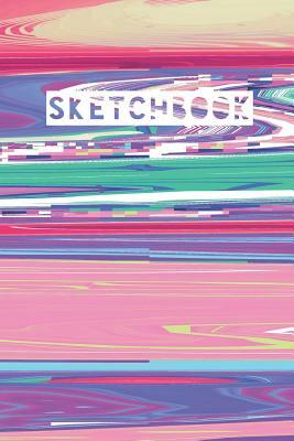 Sketchbook: Abstract Glitch Distortion Pastel Art Design by Frasier Cheng-Binns