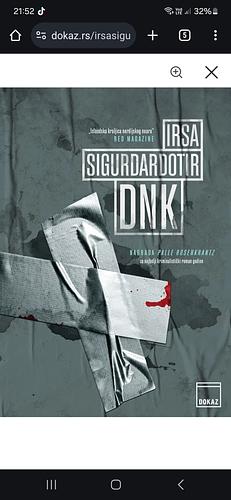 DNK by Yrsa Sigurðardóttir