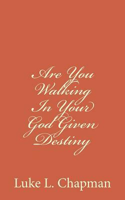 Are You Walking In Your God Given Destiny by The Village Carpenter, Luke L. Chapman