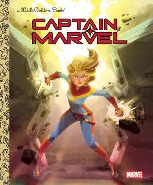Captain Marvel Little Golden Book (Marvel) by John Sazaklis