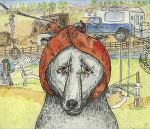 The Day the Big Bad Wolf Got His Commeuppance by Lisa Wilke Pope