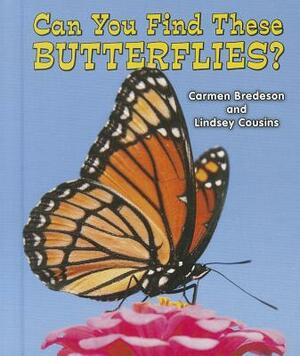 Can You Find These Butterflies? by Lindsey Cousins, Carmen Bredeson
