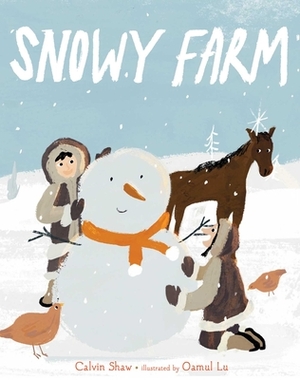 Snowy Farm by Calvin Shaw