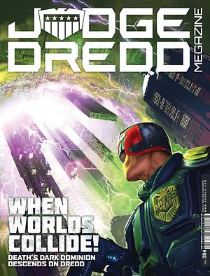 Judge Dredd Megazine 394 by Dan Abnett, Arthur Wyatt, Rory McConville, Carlos Equerra, Alex de Campi, Si Spencer, Henry Flint, Phil Winslade, Jake Lynch, Nicolò Assirelli