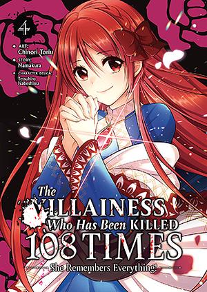 The Villainess Who Has Been Killed 108 Times: She Remebers Everything! (Manga) Vol. 4 by Namakura