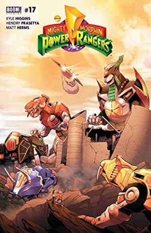 Mighty Morphin Power Rangers #17 by Kyle Higgins, Hendry Prasetya