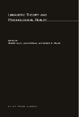 Linguistic Theory and Psychological Reality by 