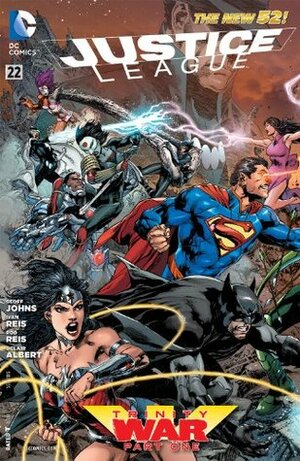 Justice League #22 by Geoff Johns, Joe Prado, Ivan Reis