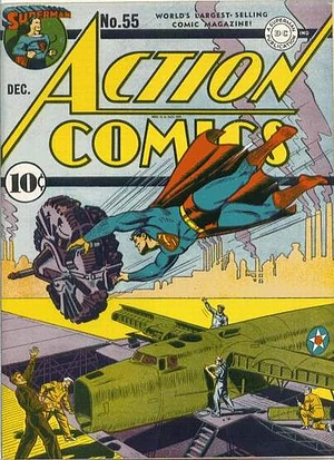 Action Comics #55 by Joe Greene, Jerry Siegel
