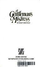 Gentleman's Mistress by Mary Brendan, M Brendan