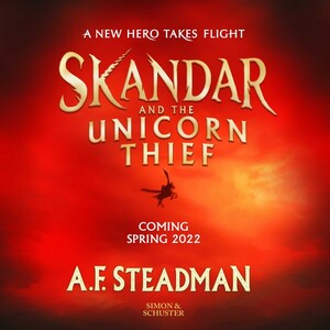 Skandar and the Unicorn Thief by A.F. Steadman