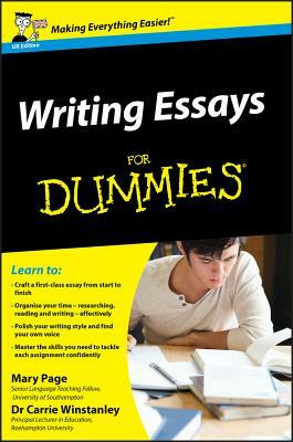 Writing Essays for Dummies by Carrie Winstanley, Mary Page
