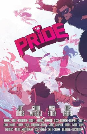 The Pride Collected Edition Vol.1: I Need a Hero by Joe Glass, Mike Stock, Kris Carter, Nathan Ashworth, Hector Barros, Ryan Cody, Ben Wilsonham, Christian Wildgoose, Kris Anka, Cory Smith, Elizabeth Swann, Ricardo Bessa, P.J. Montgomery, Maxime Garbarini, Gavin Mitchell, Mike Garley, Dan Harris