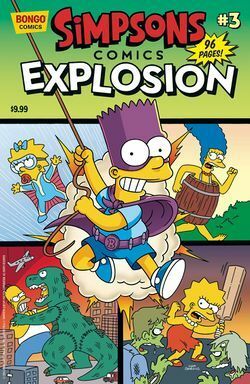 Simpsons Comics - Explosion 3 by Matt Groening
