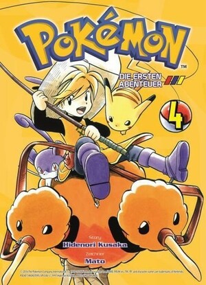 Pokémon Die Ersten Abenteuer Band 4 by Hidenori Kusaka