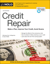 Credit Repair by Amy Loftsgordon, Nolo Press, Cara O'Neill