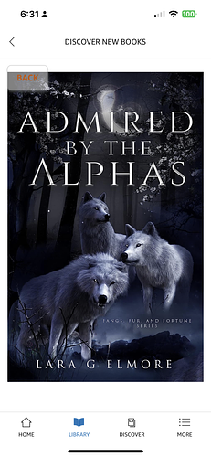 Admired By The Alphas by Lara G. Elmore