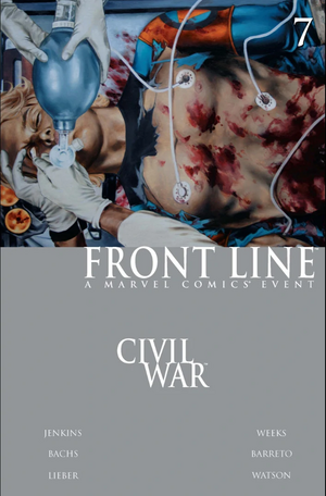 Civil War: Front Line #7 by A. E. Houseman, Paul Jenkins