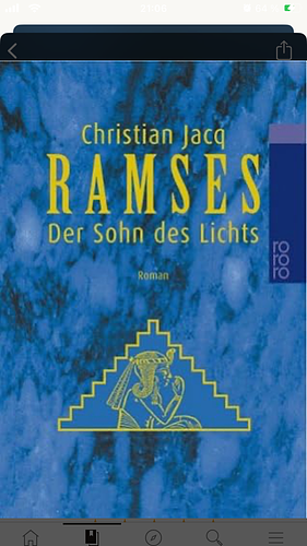 Ramses: Der Sohn des Lichts by Christian Jacq