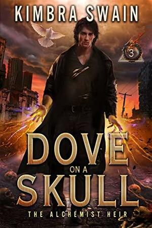 Dove on a Skull by Kimbra Swain