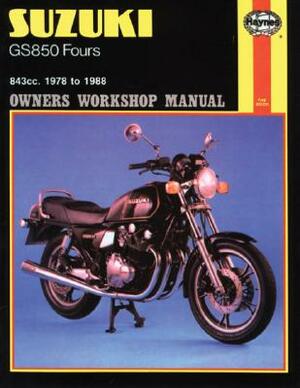 Suzuki Gs850 Fours Owners Workbook Manual, No. 536: '78 to '88 by John Haynes