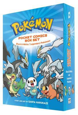 Pokemon Pocket Comics Box Set, Volume 1: Black & White / Legendary Pokemon by Santa Harukaze