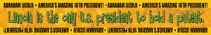 America's 16th President, Abraham Lincoln Bulletin Board Borders by 