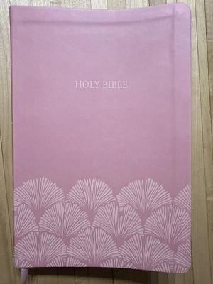 NASB Large Print Thinline Bible, Value Edition, Soft Pink LeatherTouch by Holman Bible Publishers