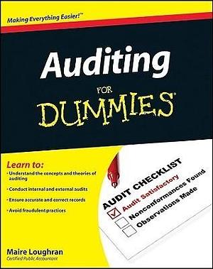 Auditing For Dummies by Maire Loughran, Maire Loughran