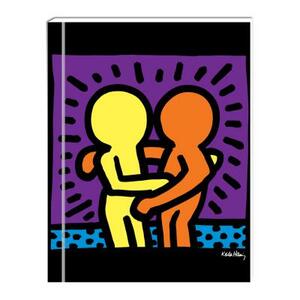 Keith Haring Lined Green Journal by 