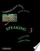 Speaking 3 Student's Book: Upper-intermediate by Stephen Slater, Joanne Collie