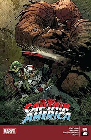 All-New Captain America #4 by Rick Remender, Wade Von Grawbadger